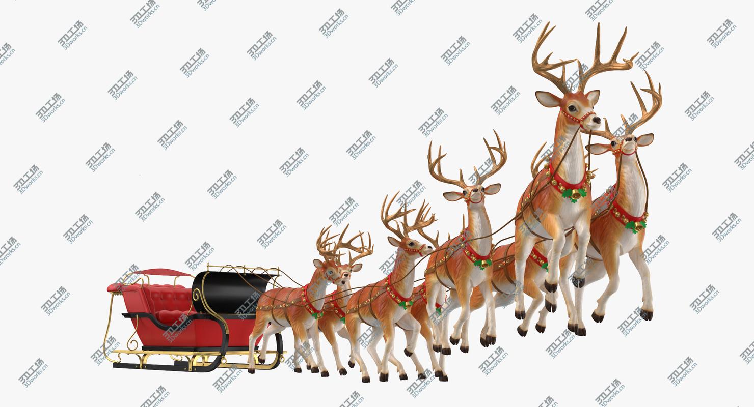 images/goods_img/2021040163/Sleigh and Reindeer Flying 3D model/2.jpg